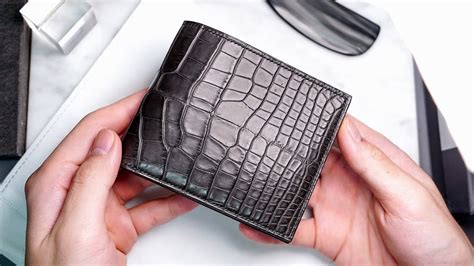 hermes alligator bespoke wallet|hermes alligator wallet men's.